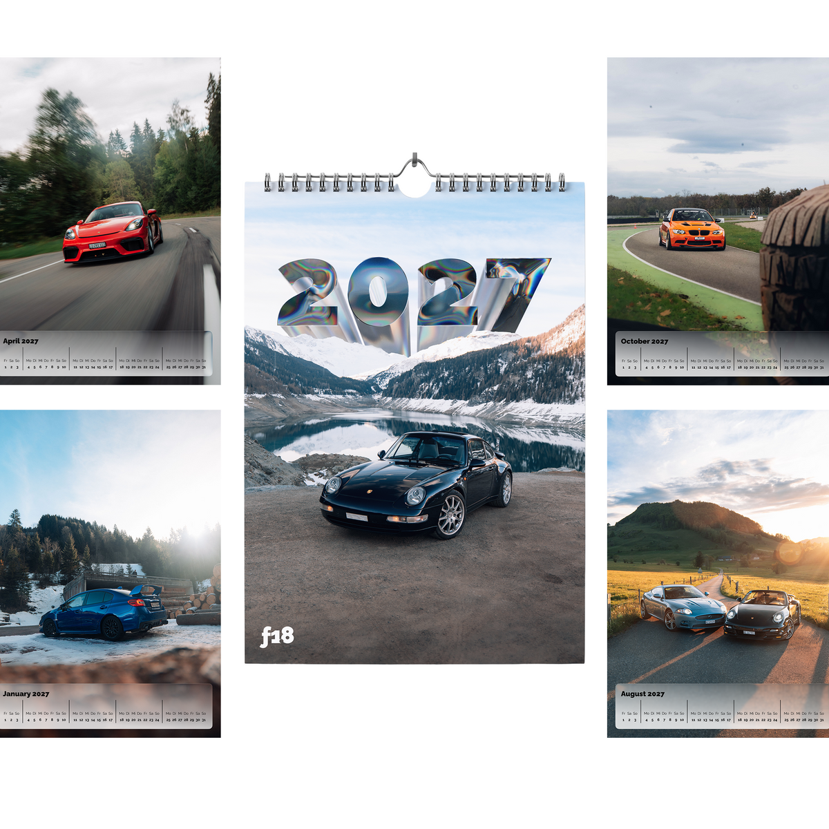 f1.8 WALL CALENDAR 2027