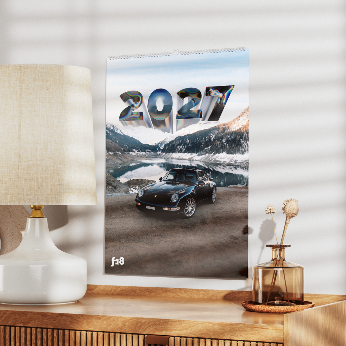 f1.8 WALL CALENDAR 2027