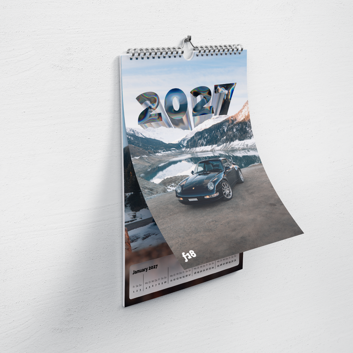 f1.8 WALL CALENDAR 2027