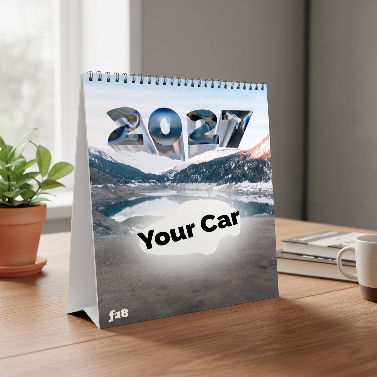 f1.8 CUSTOM DESK CALENDAR 2027
